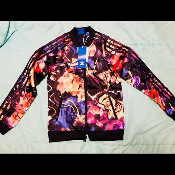 Multicolored Adidas Bomber Jacket - Picture 5 of 5